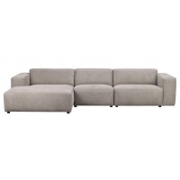 RO Willard 4-Seater L-Sofa Beige